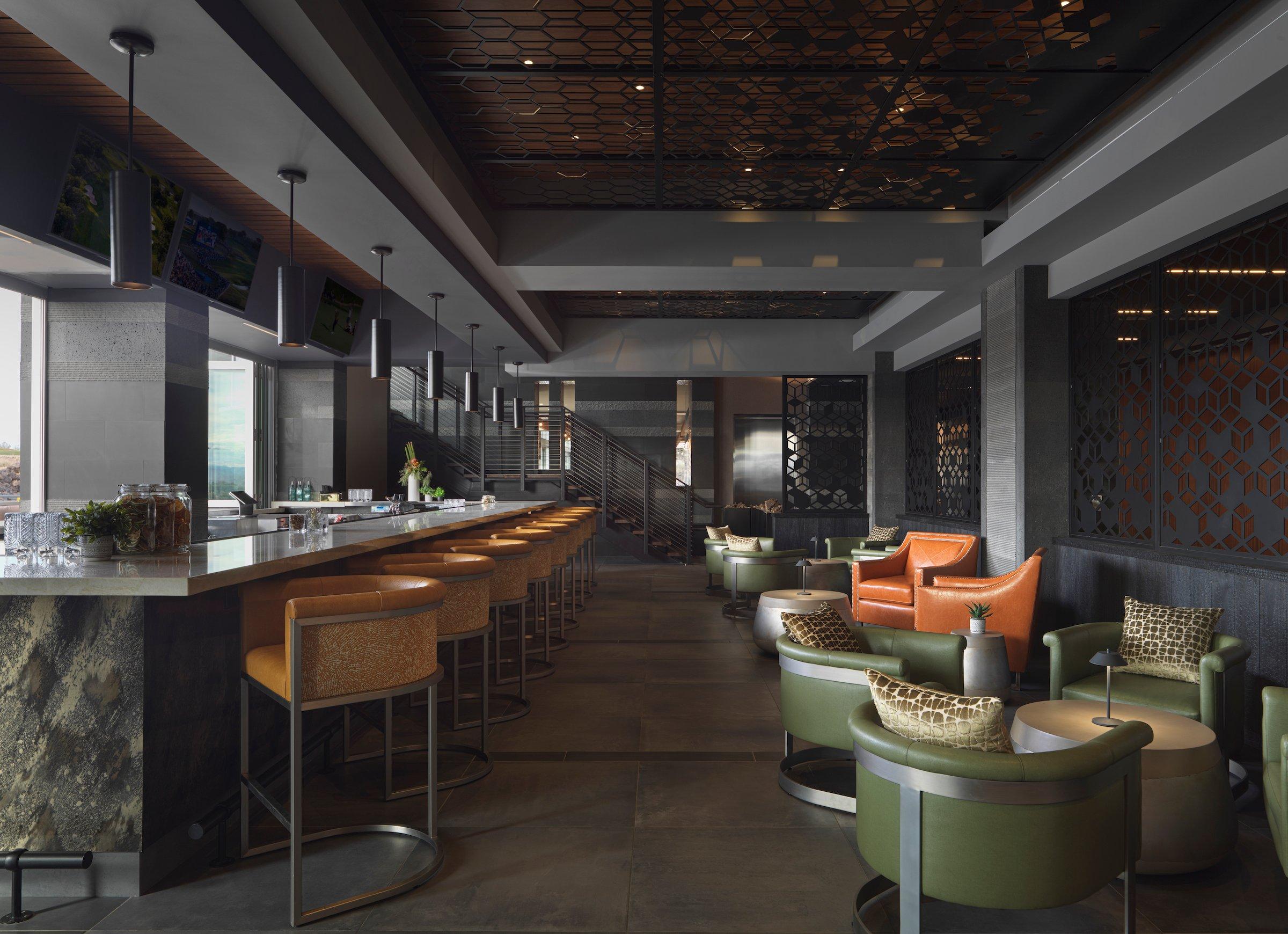 Inside an empty Flo restaurant at Black Desert Resort