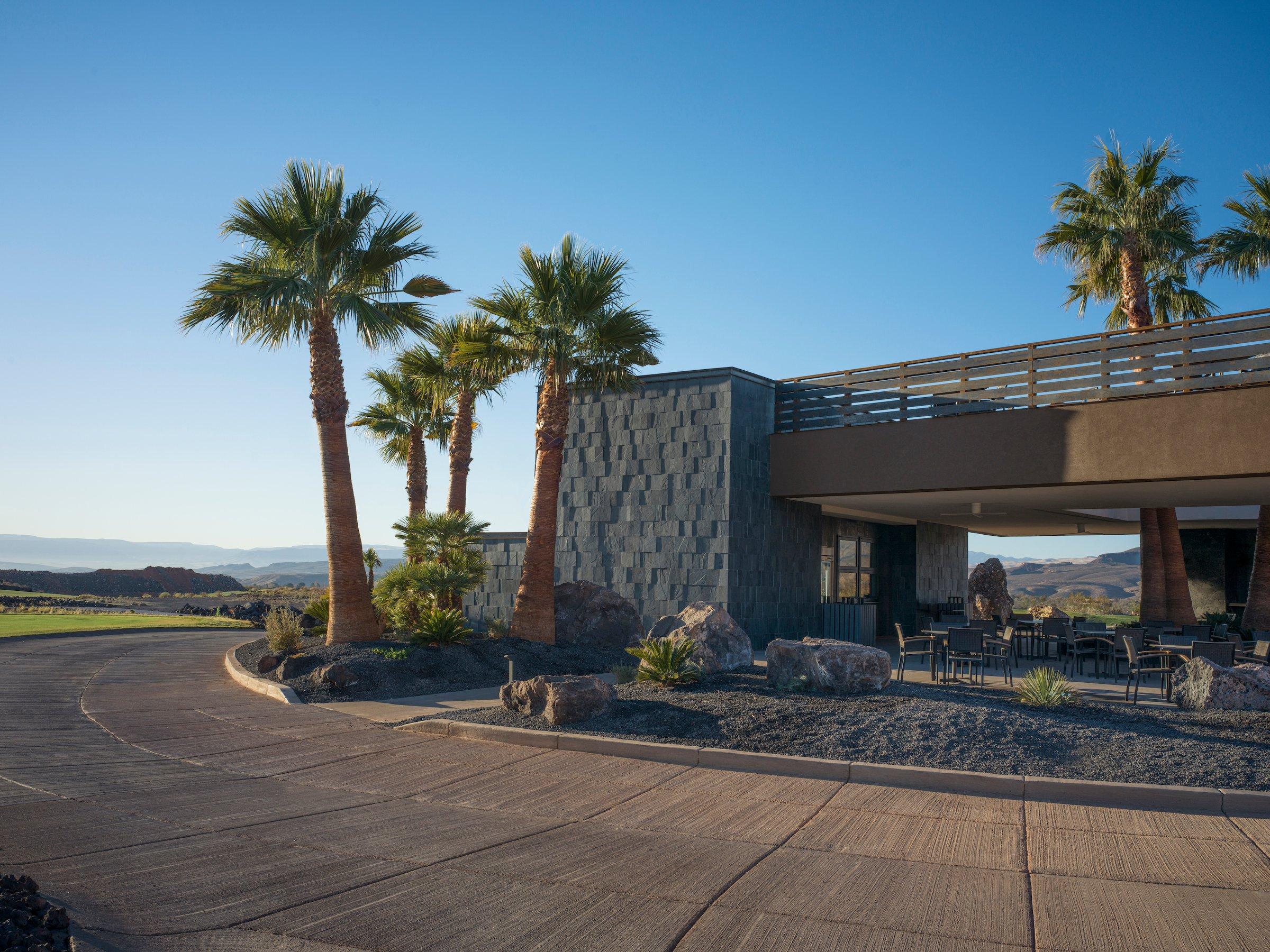 Exterior of Oasis at Black Desert Resort