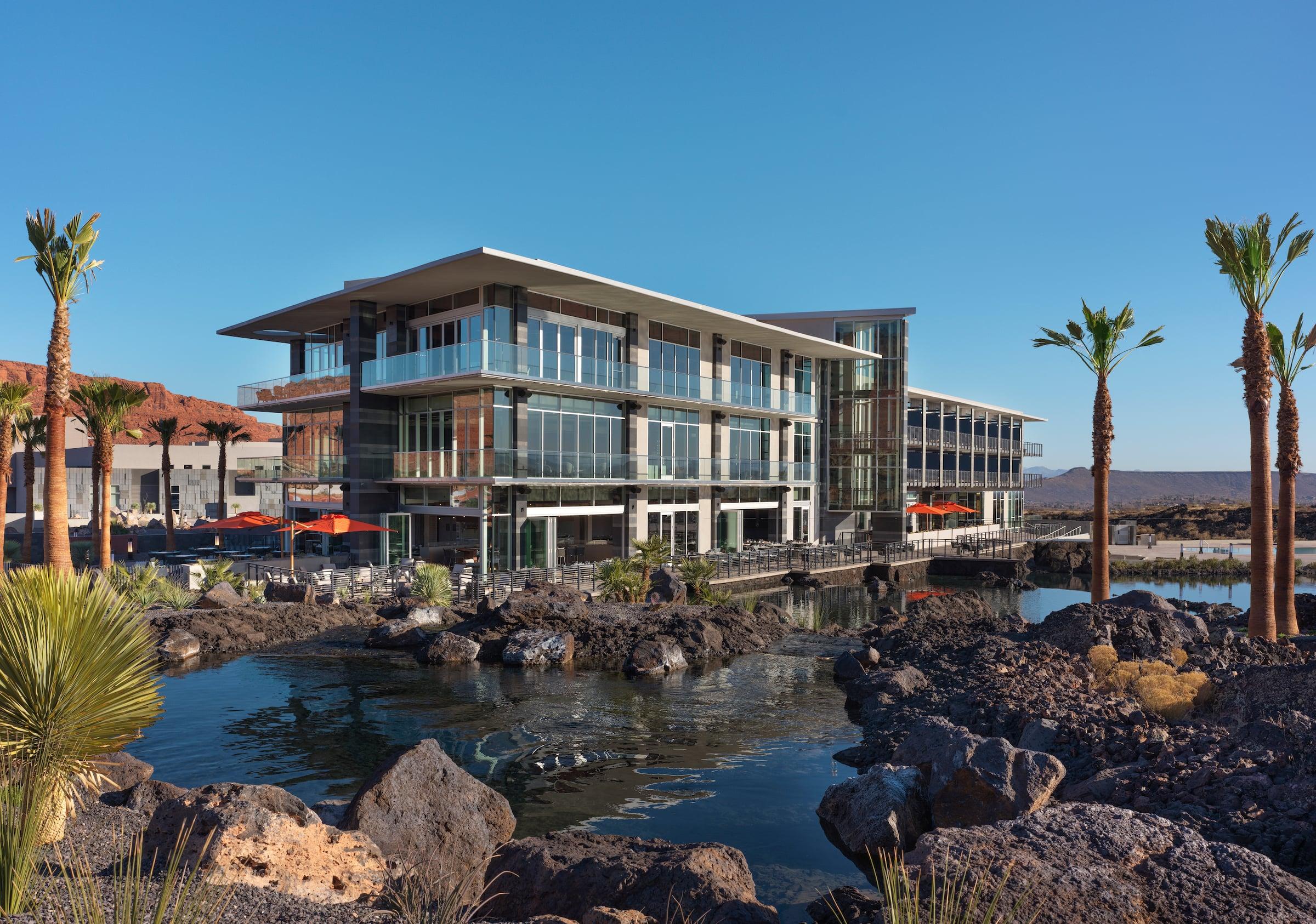 Exterior of Black Desert Resort